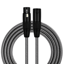 Kirlin Entry Woven Black 30ft XLR - XLR Cable Kirlin PA & DJ