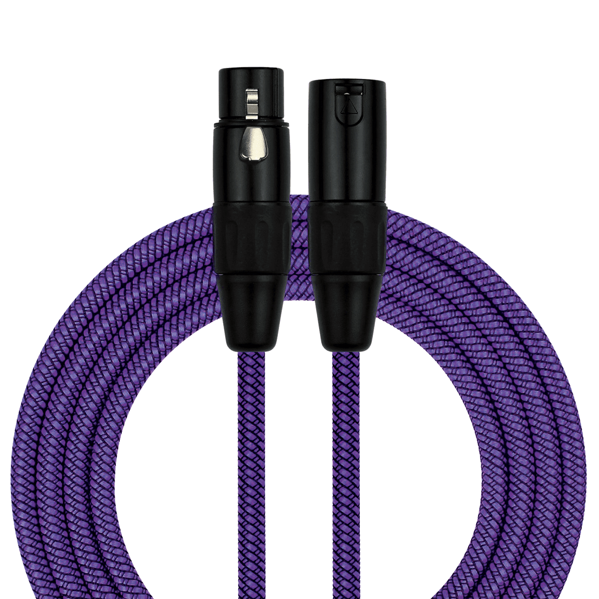 Kirlin Entry Woven Purple 20ft XLR - XLR Cable - GIG Guitars