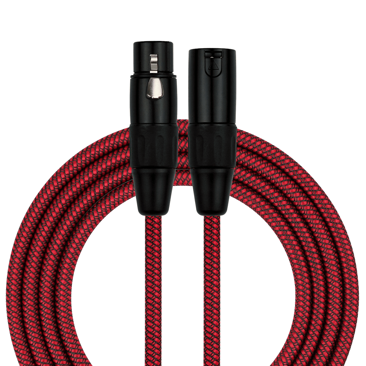 Kirlin Entry Woven Red 20ft XLR - XLR Cable - GIG Guitars