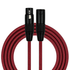 Kirlin Entry Woven Red 20ft XLR - XLR Cable - GIG Guitars