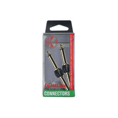 Kirlin K2631BG Pedal Adapter 1/4" Straight Pack of 2 Kirlin Pedal Accessories