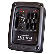 LR Baggs ANTHSTAGE Anthem Stagepro Acoustic Guitar Preamp System with Element Pickup & Microphone LR Baggs Acoustic Guitar Pickup