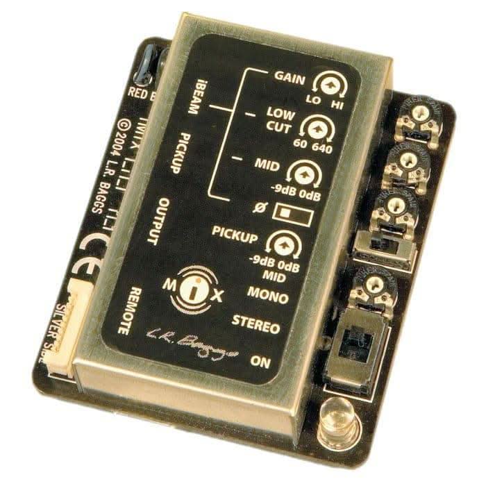 LR Baggs IMIX Internal Soundhole Mixing Preamp w Remote LR Baggs Acoustic Guitar Pickup
