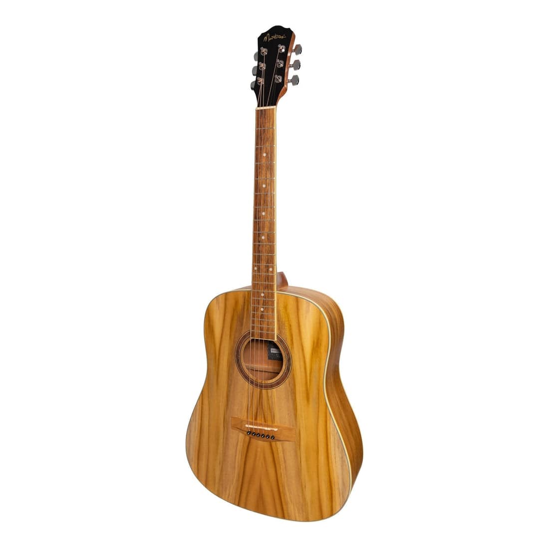 Martinez '41 Series' Dreadnought Acoustic Guitar Jati-Teakwood