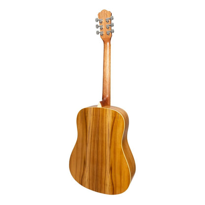 Martinez '41 Series' Dreadnought Acoustic Guitar Jati-Teakwood