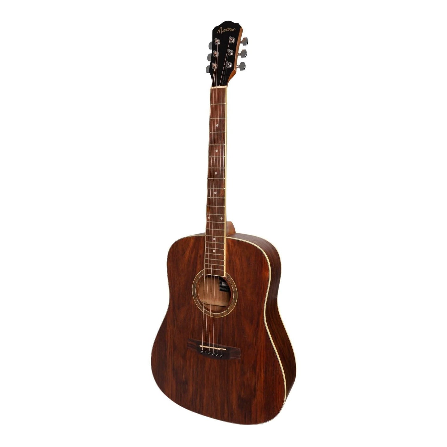 Martinez '41 Series' Dreadnought Acoustic Guitar with Built-in Tuner (Rosewood) - GIG Guitars