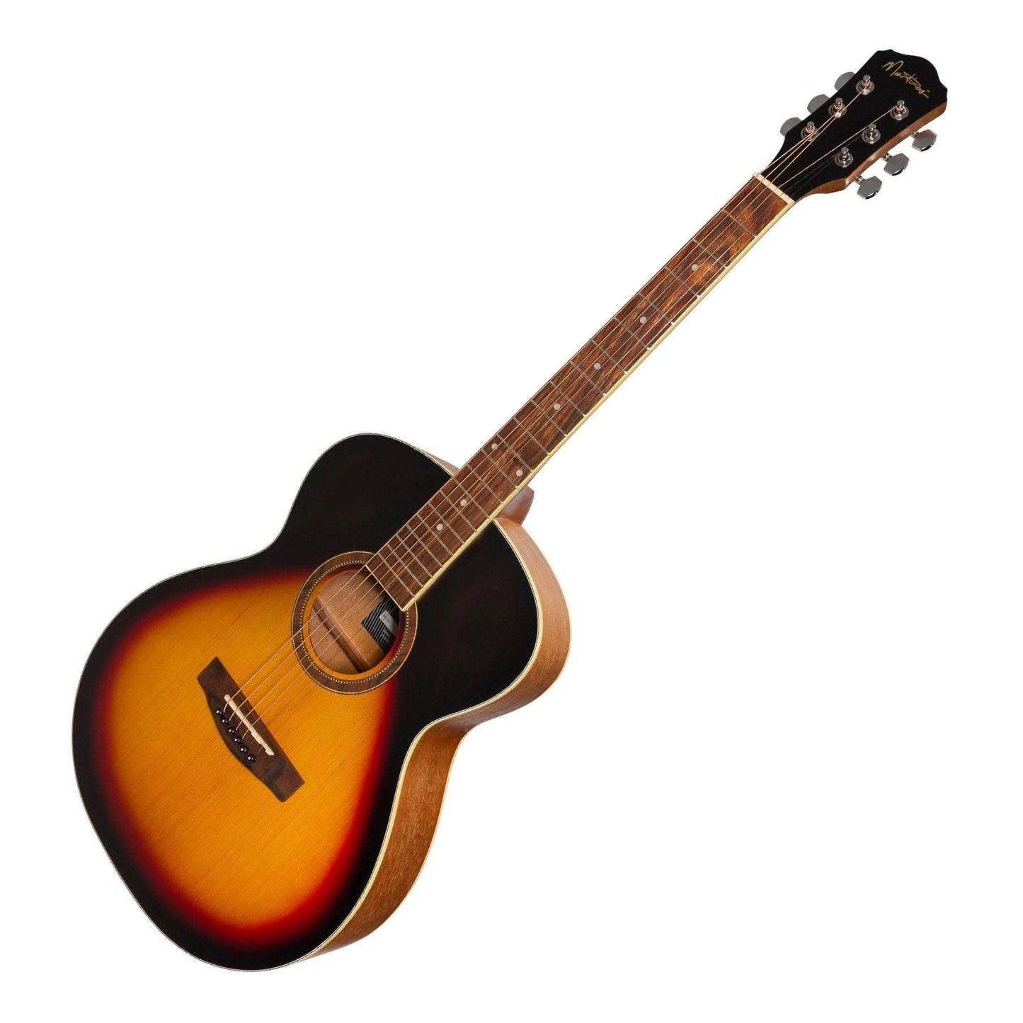 Martinez '41 Series' Folk Size Acoustic Guitar (Tobacco Sunburst) - GIG Guitars