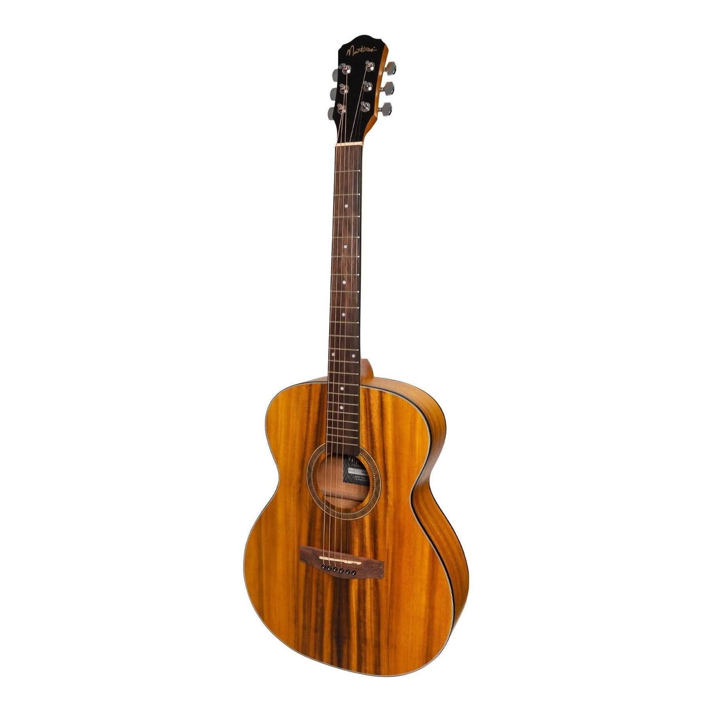 Martinez '41 Series' Folk Size Acoustic Guitar with Built-in Tuner (Koa) - GIG Guitars