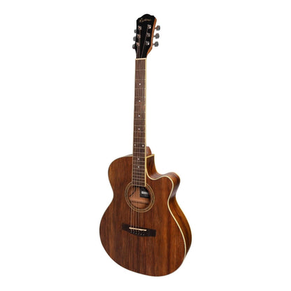 Martinez '41 Series' Folk Size Cutaway Acoustic-Electric Guitar (Rosewood) - GIG Guitars