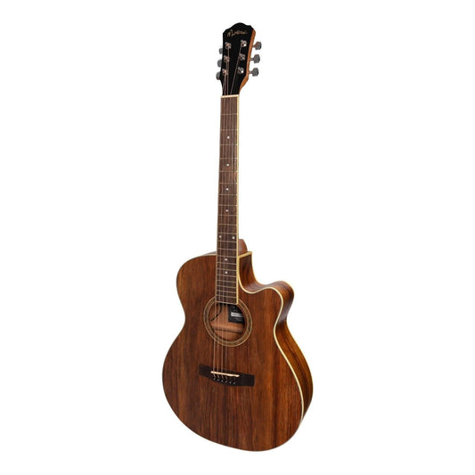 Martinez '41 Series' Folk Size Cutaway Acoustic-Electric Guitar (Rosewood) - GIG Guitars