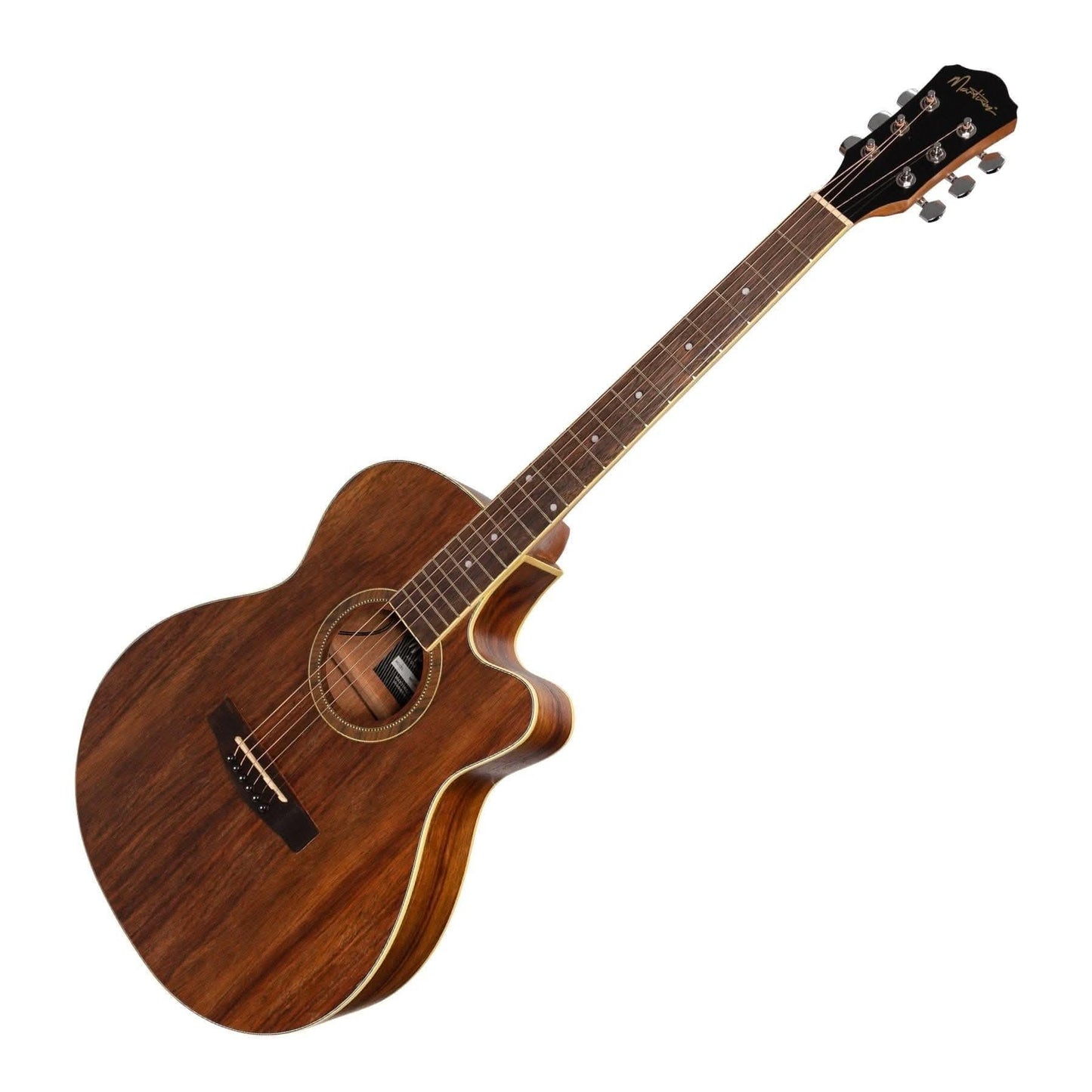 Martinez '41 Series' Folk Size Cutaway Acoustic-Electric Guitar (Rosewood) - GIG Guitars