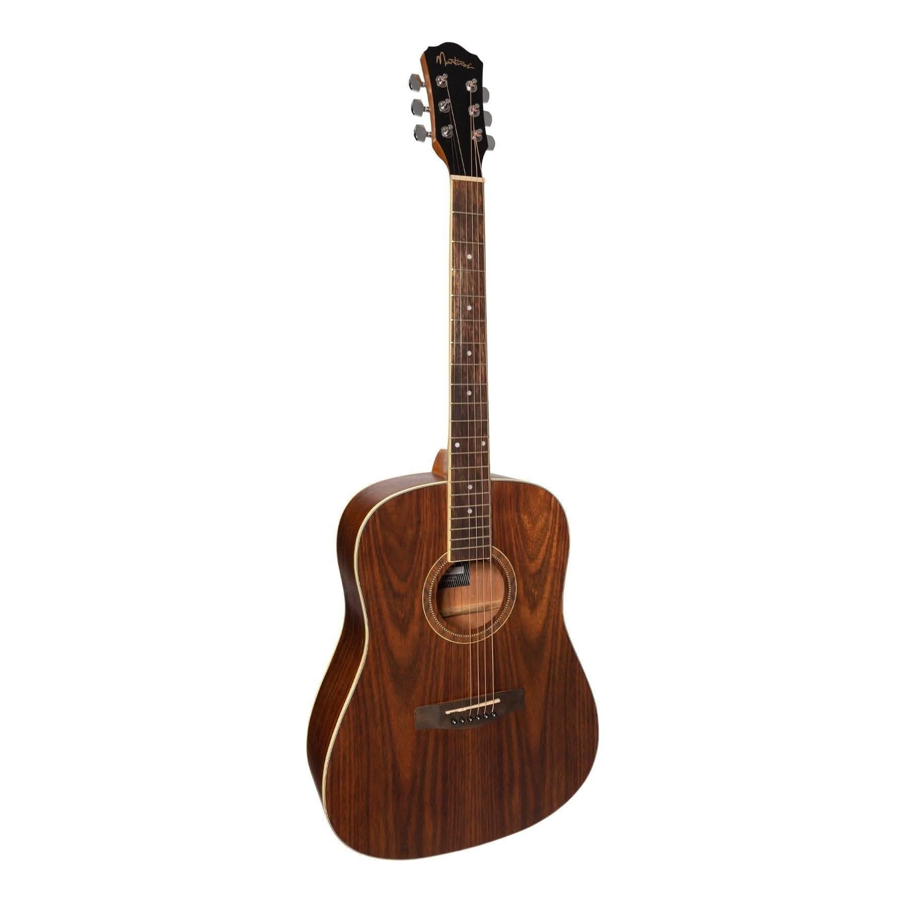 Martinez '41 Series' Left Handed Dreadnought Acoustic Guitar (Rosewood) - GIG Guitars