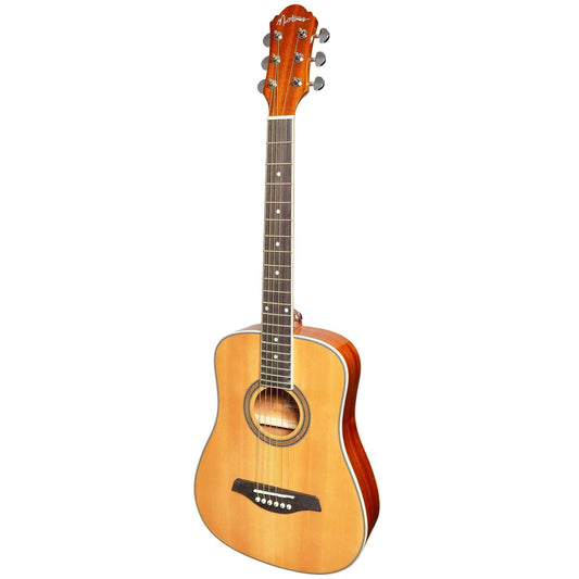 Martinez '41 Series' Spruce Acoustic-Electric Babe Traveller Guitar (Gloss) - GIG Guitars