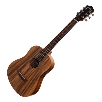 Martinez Acoustic-Electric Babe Traveller Guitar with Built-In Tuner (Rosewood) - GIG Guitars