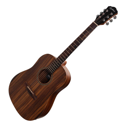 Martinez Acoustic-Electric Middy Traveller Guitar with Built-In Tuner (Rosewood) - GIG Guitars