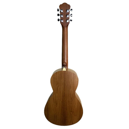 Martinez Acoustic-Electric Parlour Body Guitar (Jati-Teakwood) - GIG Guitars