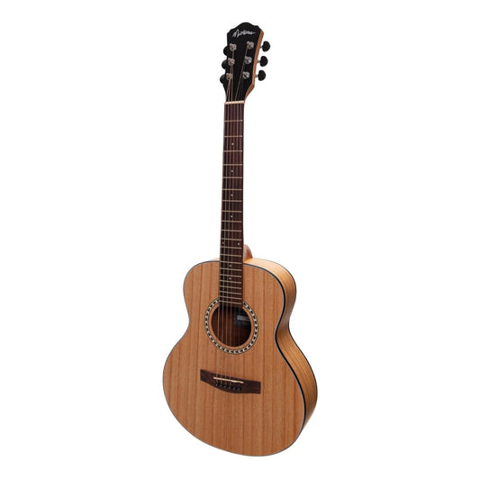 Martinez Acoustic-Electric Short Scale Guitar (Mindi-Wood) - GIG Guitars