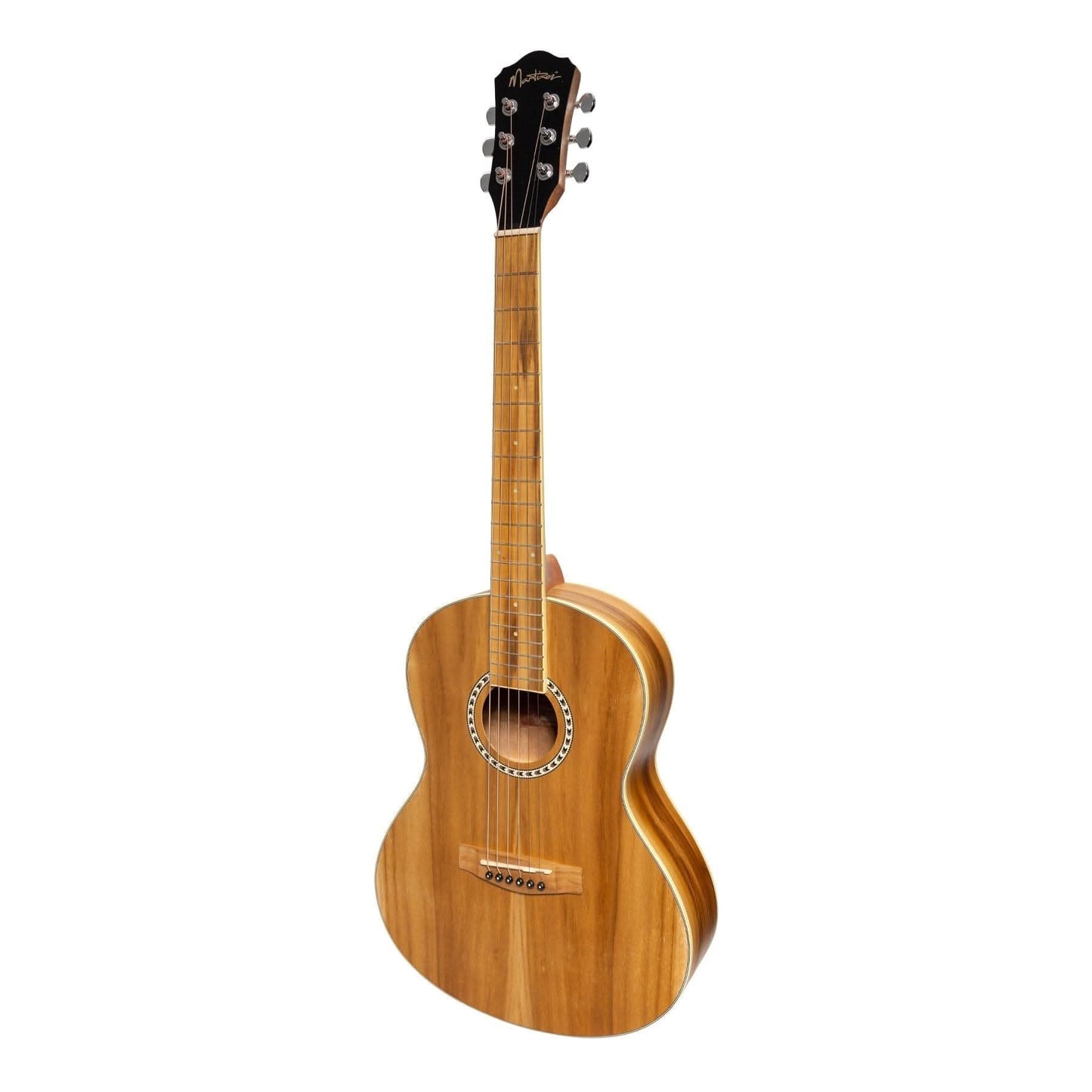 Martinez Acoustic 'Little-Mini' Folk Guitar (Jati-Teakwood) - GIG Guitars