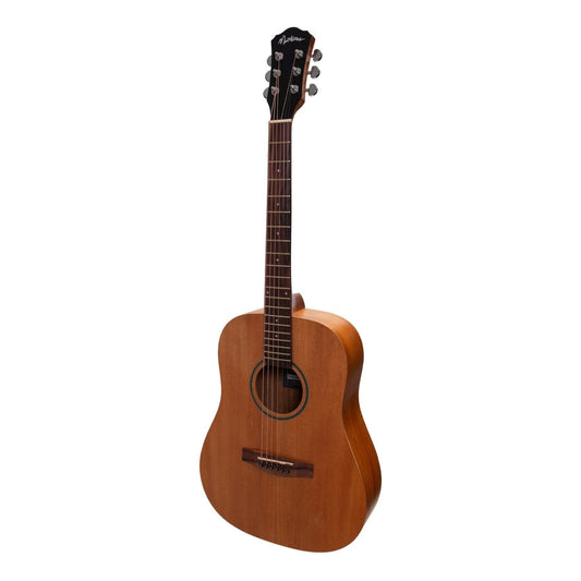 Martinez Acoustic Middy Traveller Guitar (Mahogany) - GIG Guitars