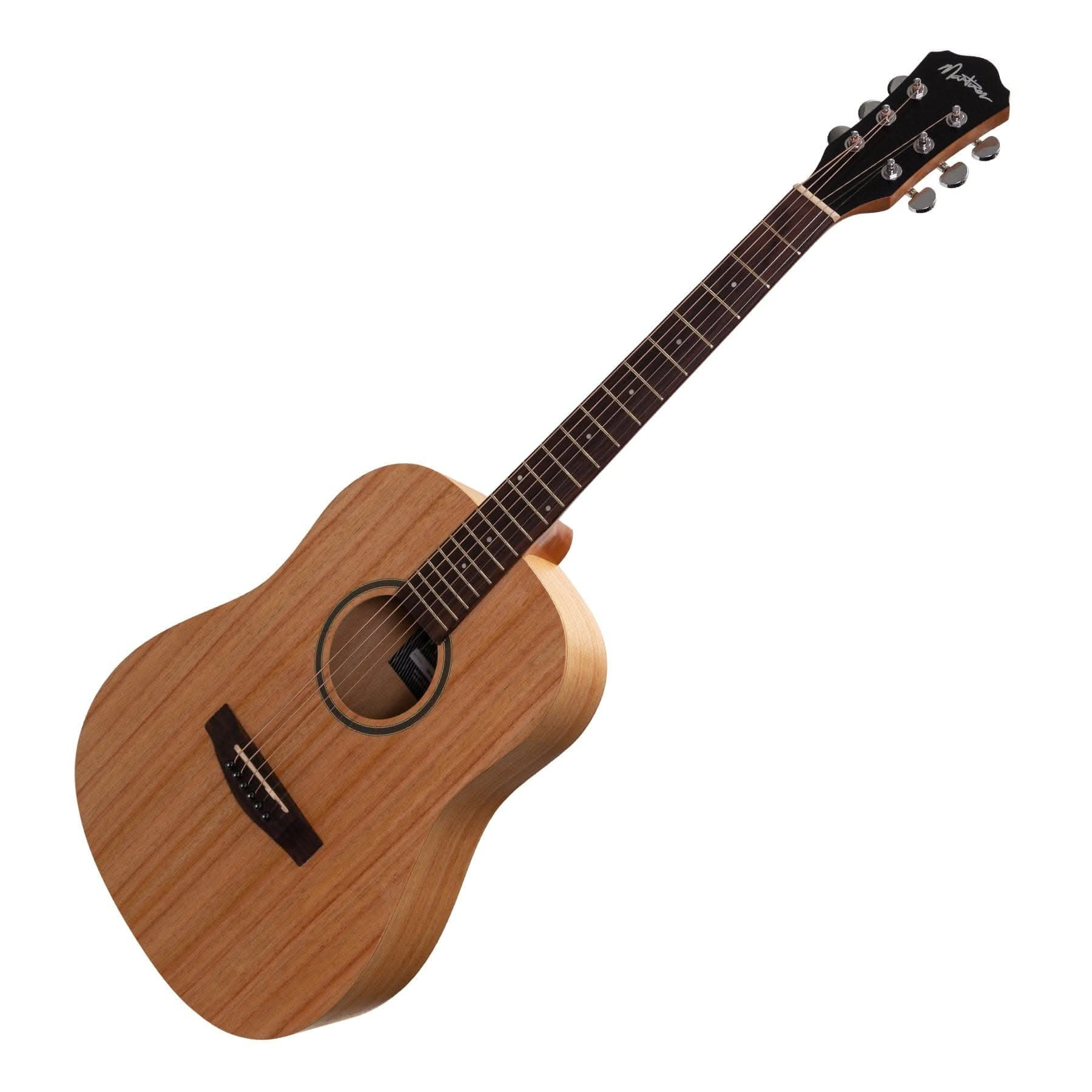 Martinez Acoustic Middy Traveller Guitar (Mindi-Wood) - GIG Guitars