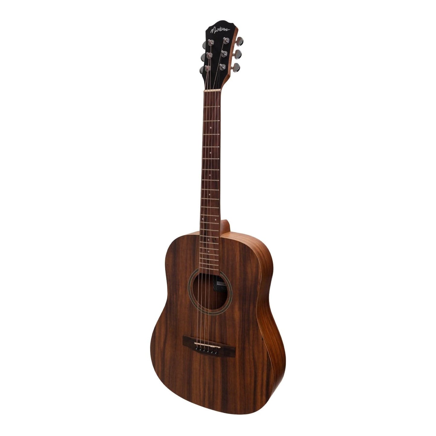 Martinez Acoustic Middy Traveller Guitar (Rosewood) - GIG Guitars