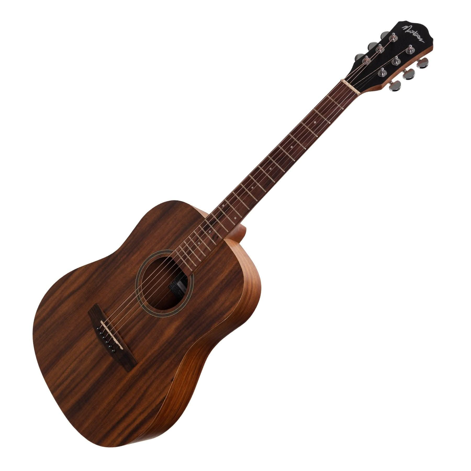 Martinez Acoustic Middy Traveller Guitar (Rosewood) - GIG Guitars