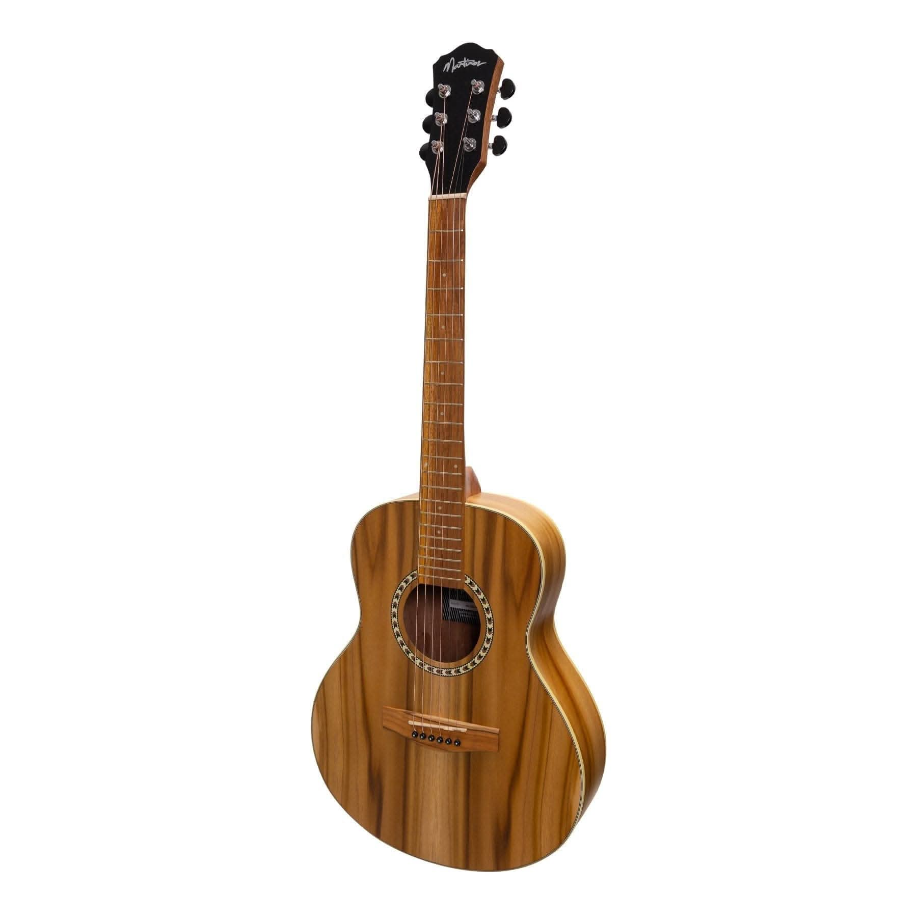 Martinez Acoustic Short Scale Guitar (Jati-Teakwood) - GIG Guitars