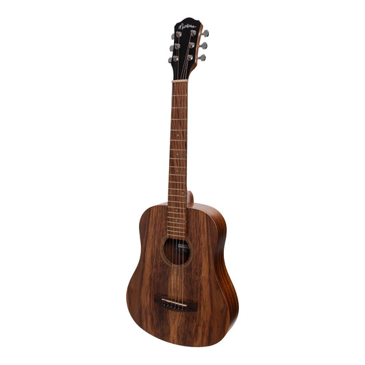 Martinez Left Handed Acoustic-Electric Babe Traveller Guitar (Rosewood) - GIG Guitars