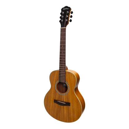 Martinez Left Handed Acoustic Short Scale Guitar (Koa) - GIG Guitars