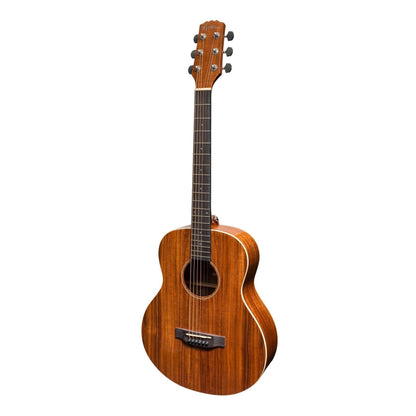 Martinez 'Southern Star Series' Koa Solid Top Acoustic-Electric TS-Mini Guitar (Natural Gloss) - GIG Guitars