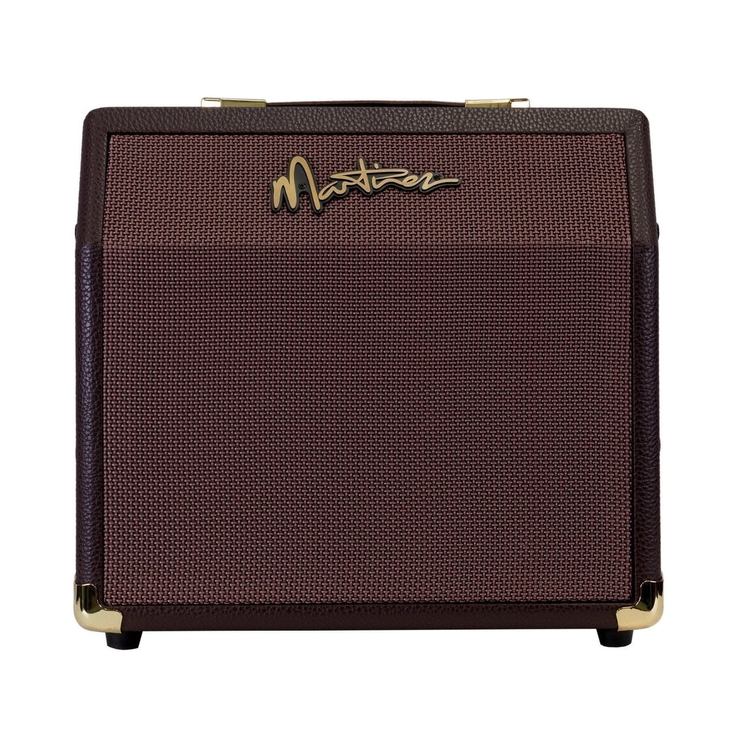 Martinez Retro-Style 15 Watt Acoustic Guitar Amplifier with Chorus (Brown Vinyl) - GIG Guitars