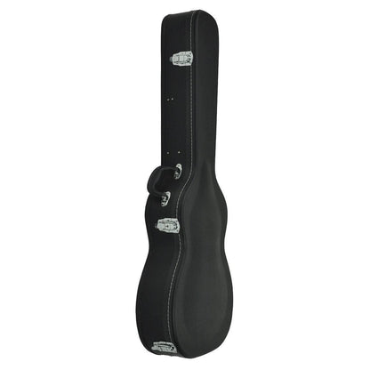 Martinez Square Neck Shaped Resonator Guitar Hard Case (Black) - GIG Guitars