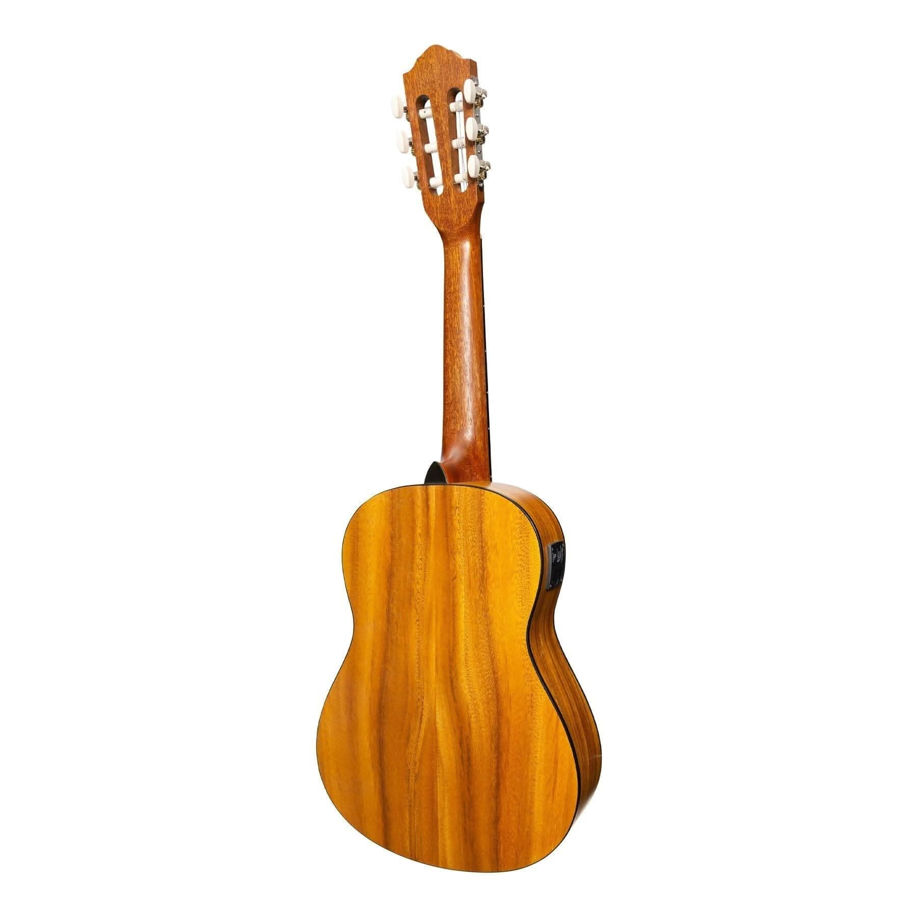 Martinez 1/2 Size Student Classical Guitar Pack with Built In Tuner (Spruce/Koa) - GIG Guitars