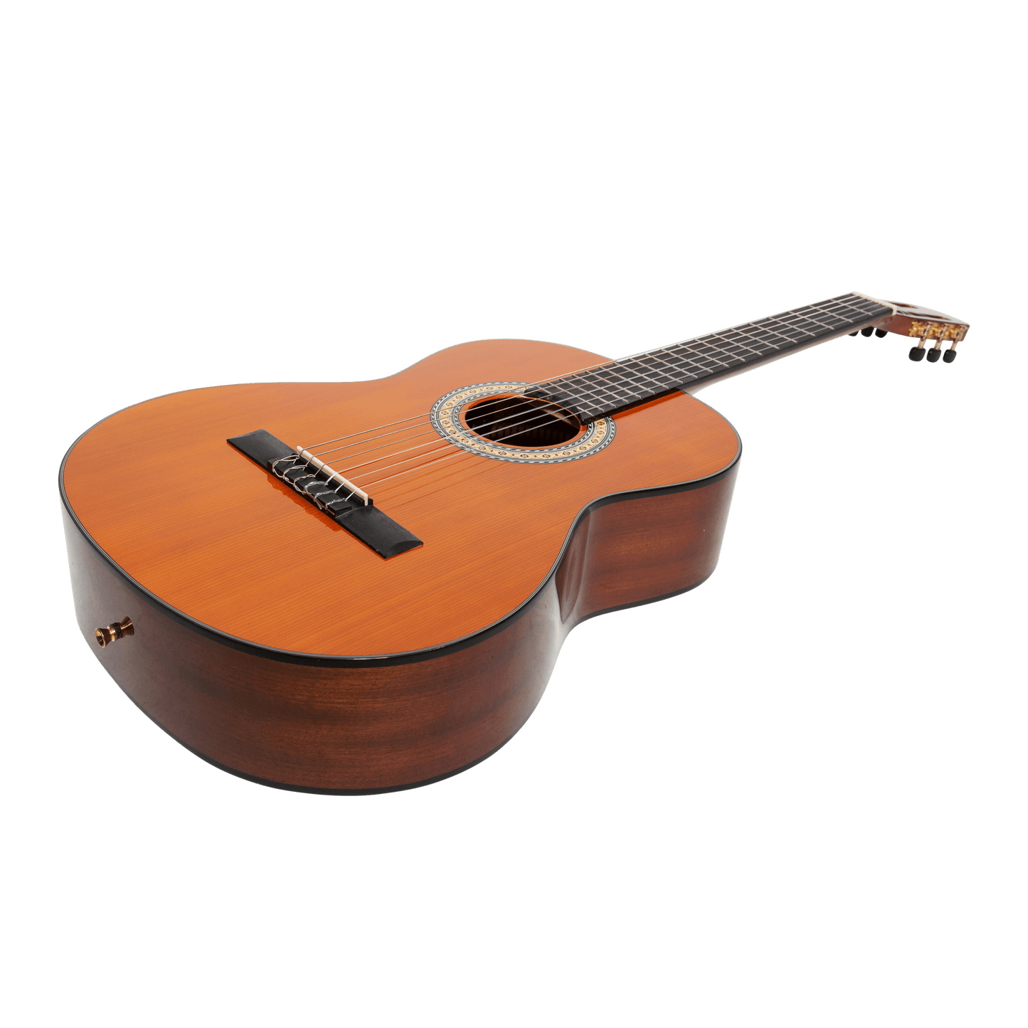 Martinez G-Series Full Size Student Classical Guitar Pack with Built In Tuner (Amber-Gloss) - GIG Guitars