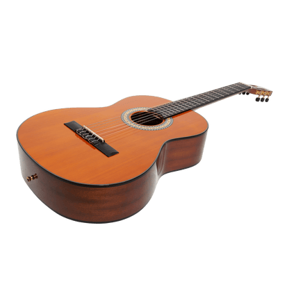 Martinez G-Series Full Size Student Classical Guitar Pack with Built In Tuner (Amber-Gloss) - GIG Guitars