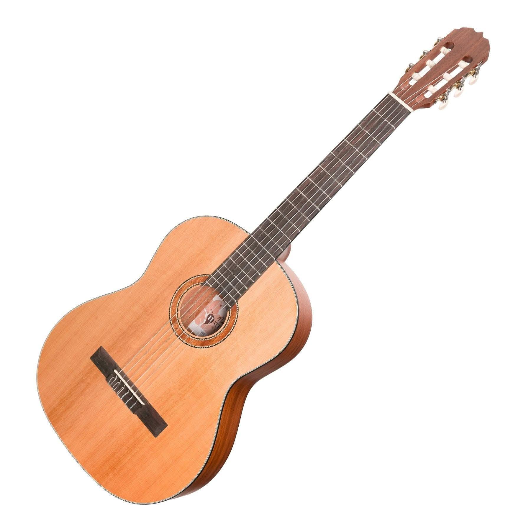 Martinez 'Natural Series' Cedar Top Acoustic Classical Guitar (Open Pore) - GIG Guitars