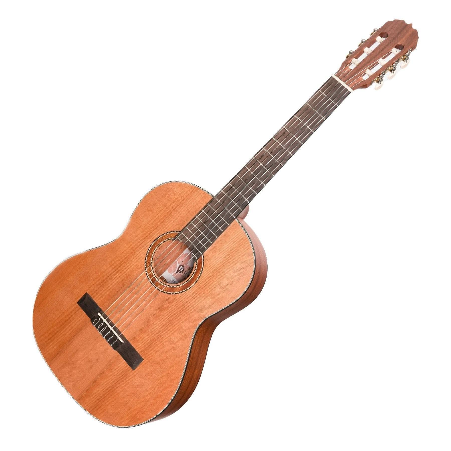 Martinez 'Natural Series' Solid Cedar Top Acoustic Classical Guitar (Open Pore) - GIG Guitars