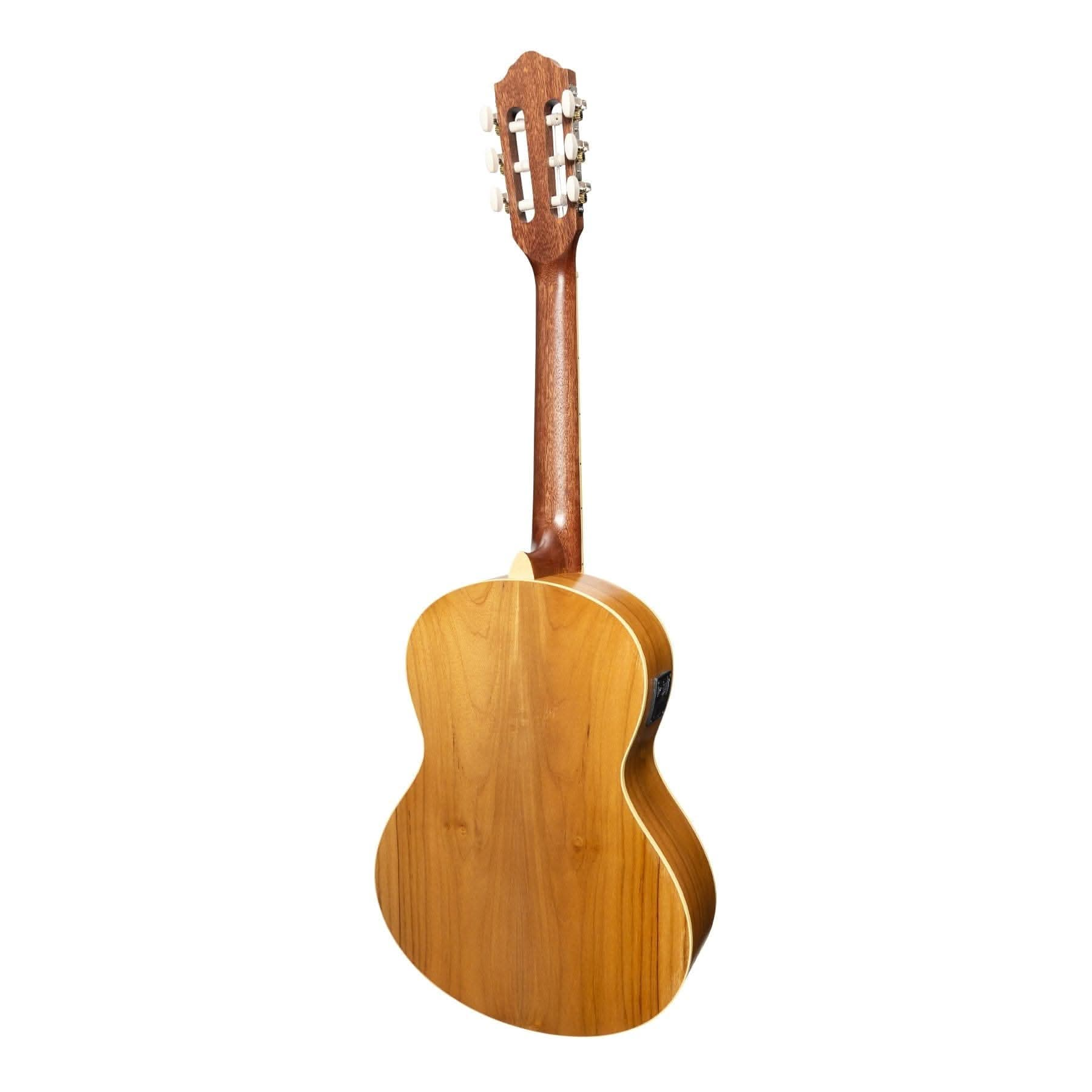 Martinez 'Slim Jim' 3/4 Size Student Classical Guitar Pack with Built In Tuner (Jati-Teakwood) - GIG Guitars