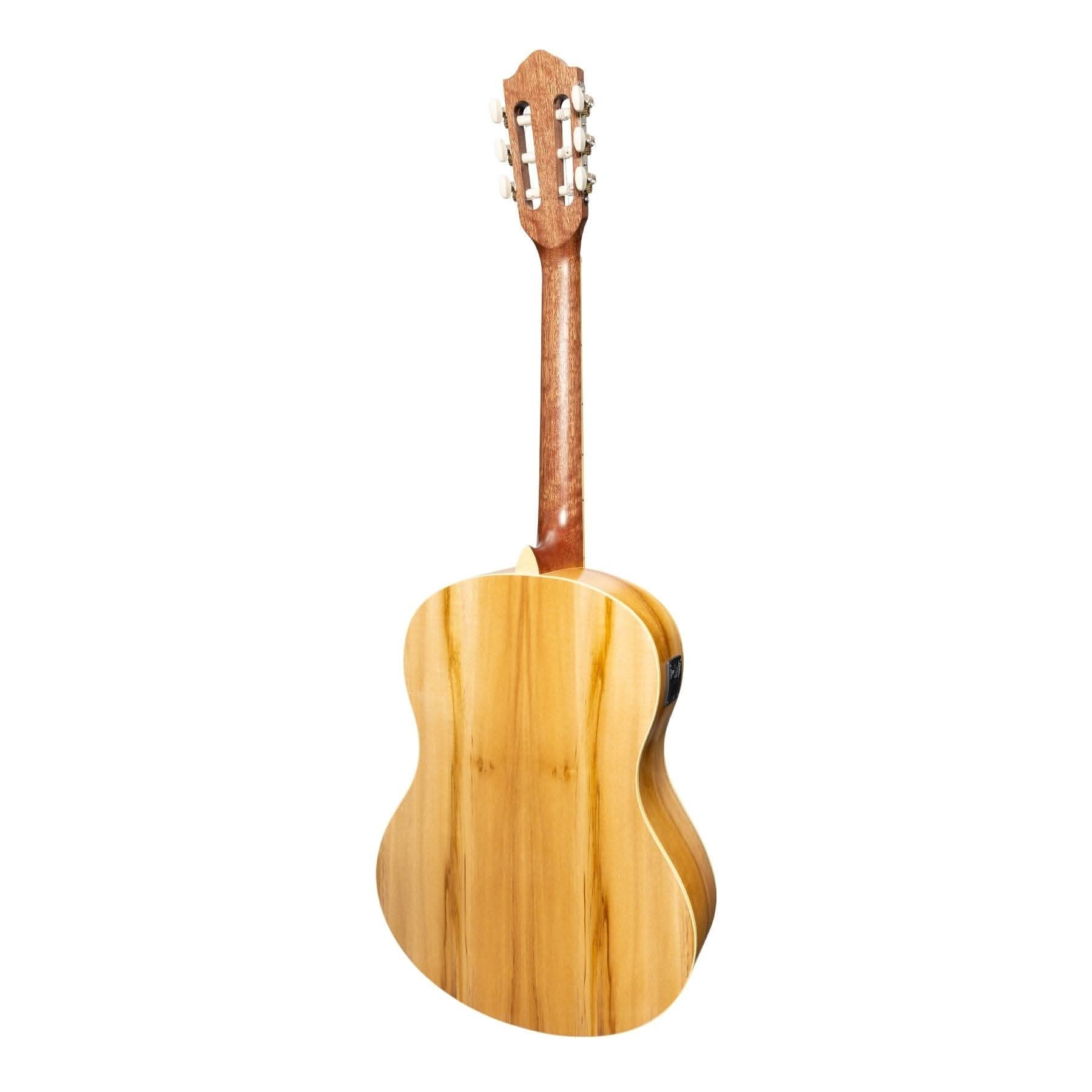 Martinez 'Slim Jim' Full Size Student Classical Guitar Pack with Built In Tuner (Jati-Teakwood) - GIG Guitars