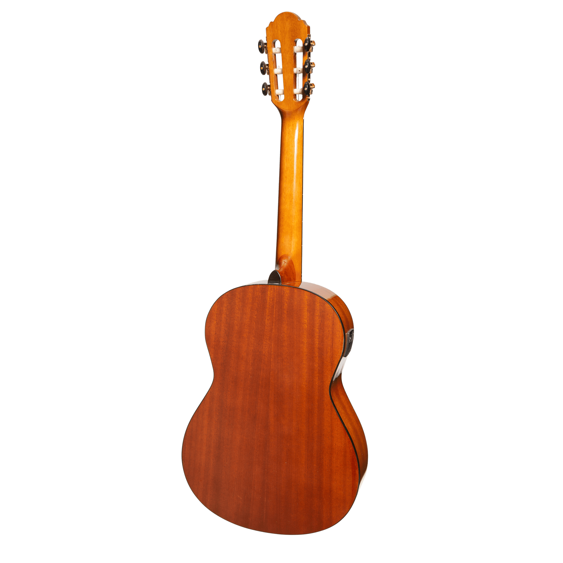 Martinez 'Slim Jim' G-Series Full Size Student Classical Guitar Pack with Built In Tuner (Natural-Gloss) - GIG Guitars