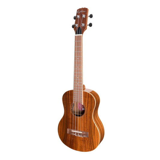 Martinez 'Southern Belle 8 Series' Koa Solid Top Electric Tenor Ukulele with Hard Case (Natural Gloss) - GIG Guitars