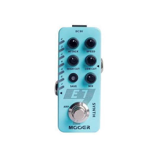 Mooer 'E7' Polyphonic Synth Micro Guitar Effects Pedal - GIG Guitars