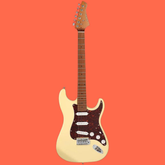 Northstar S-Style Electric Guitar Vintage White