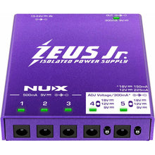 NU-X Zeus Jr. Isolated Power Supply with Cables NU-X Products Guitar Pedal Power Supply, Isolated Power Supply, NU-X Zeus Jr., Pedal Power Supply 3