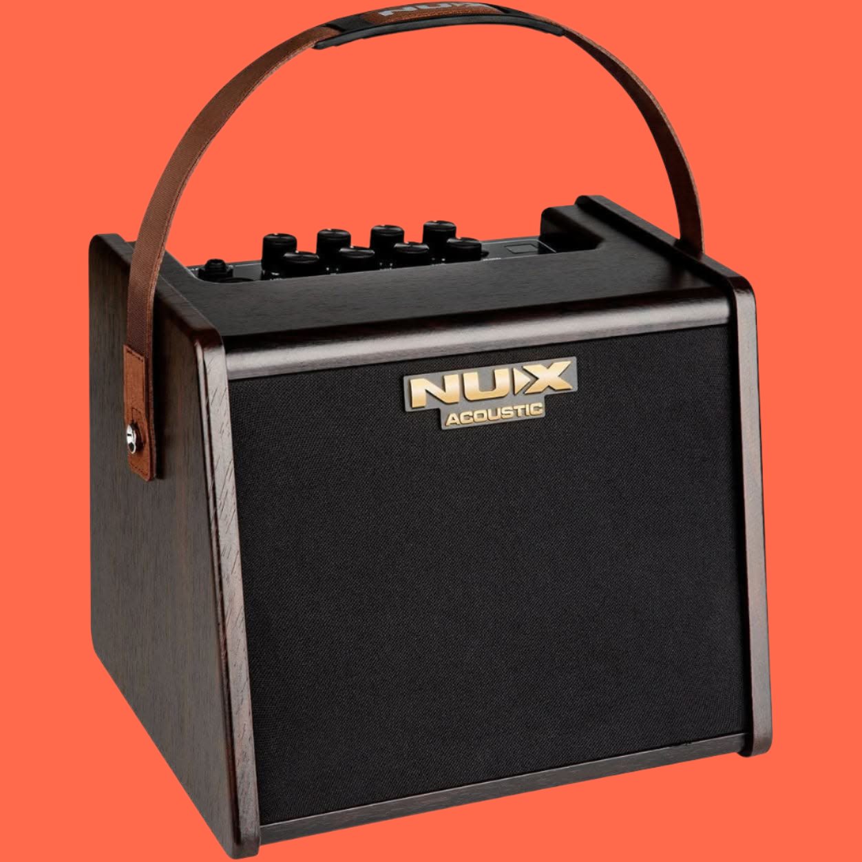 NU-X AC25 Stageman 2-Channel, 25W Battery Operated Acoustic Amplifier