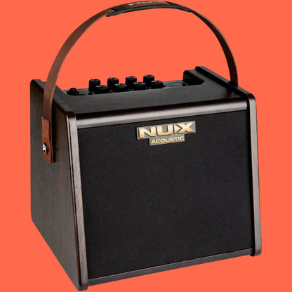 NU-X AC25 Stageman 2-Channel, 25W Battery Operated Acoustic Amplifier