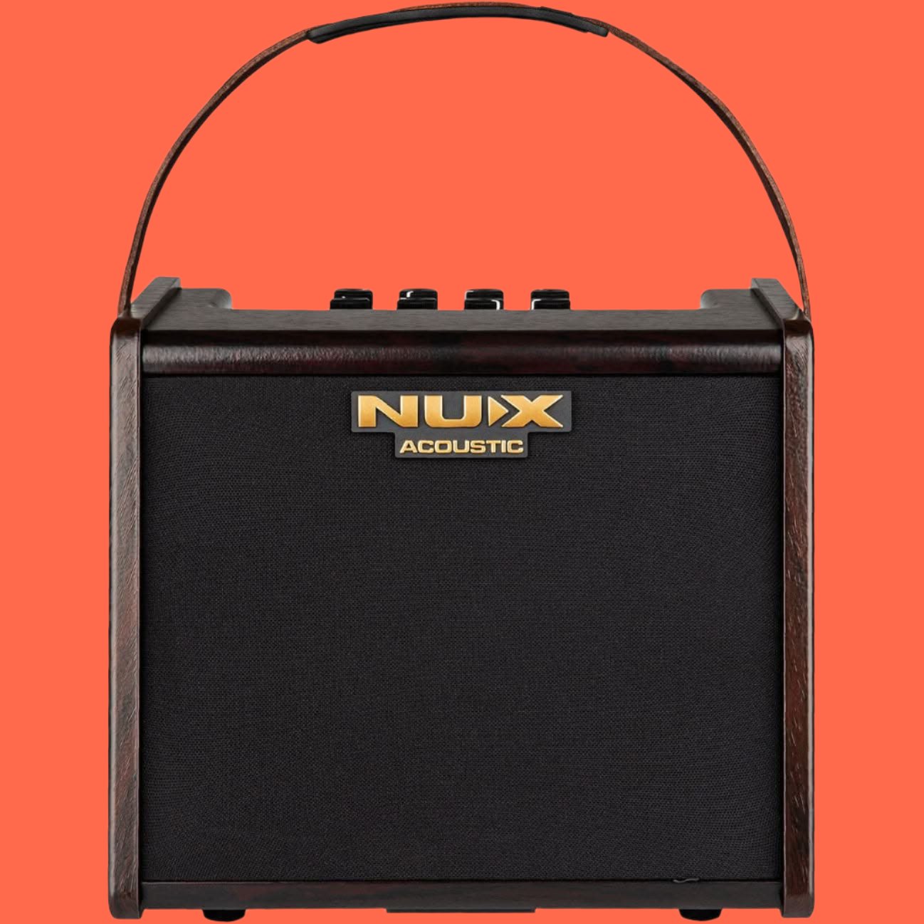 NU-X AC25 Stageman 2-Channel, 25W Battery Operated Acoustic Amplifier