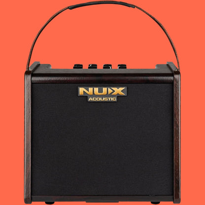 NU-X AC25 Stageman 2-Channel, 25W Battery Operated Acoustic Amplifier