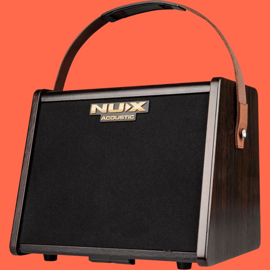 NU-X AC25 Stageman 2-Channel, 25W Battery Operated Acoustic Amplifier