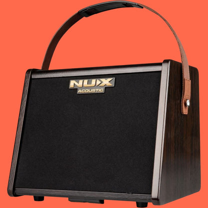 NU-X AC25 Stageman 2-Channel, 25W Battery Operated Acoustic Amplifier